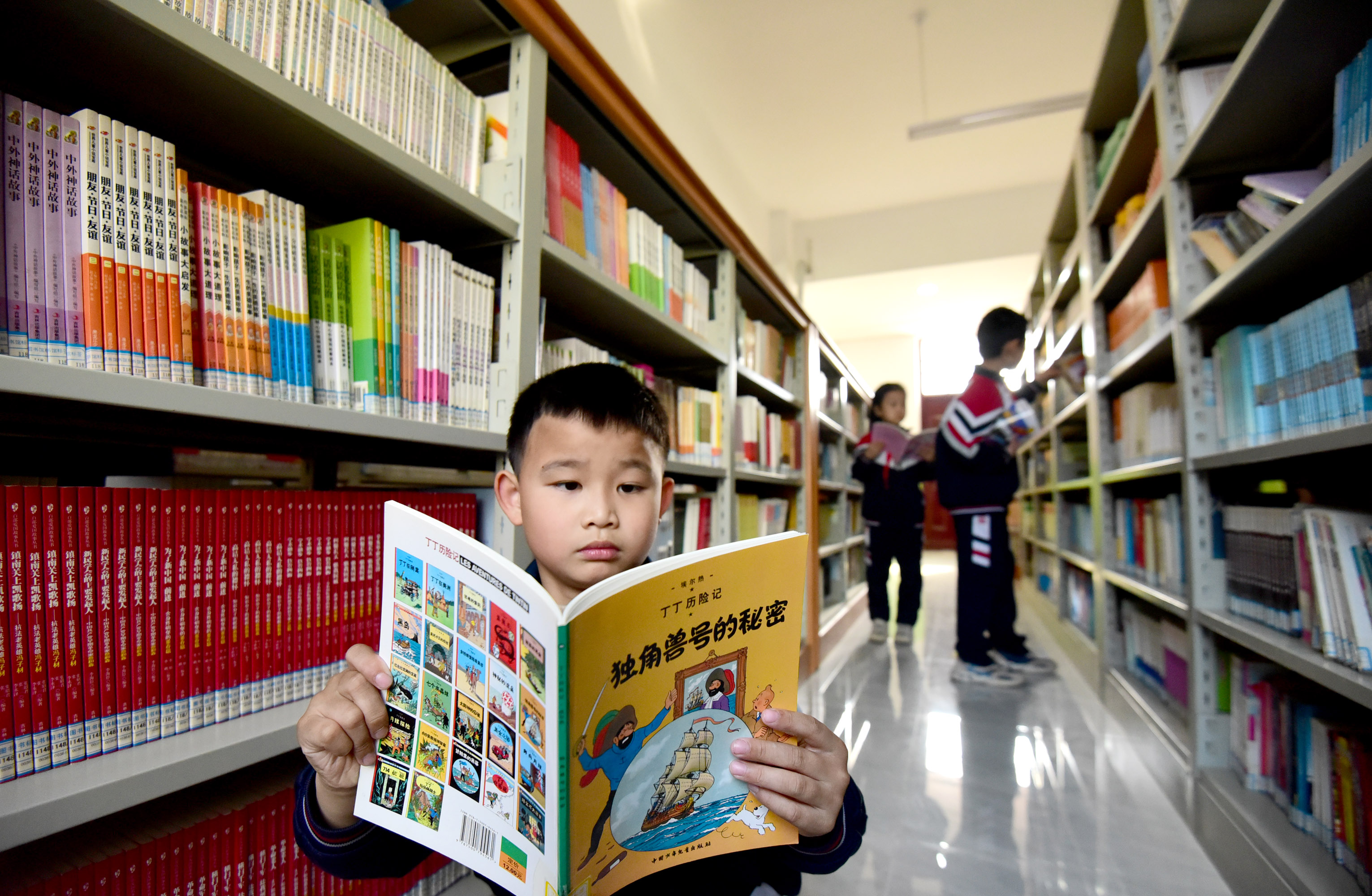 河北邯郸：书香溢校园 阅读伴成长_fororder_08.JPG