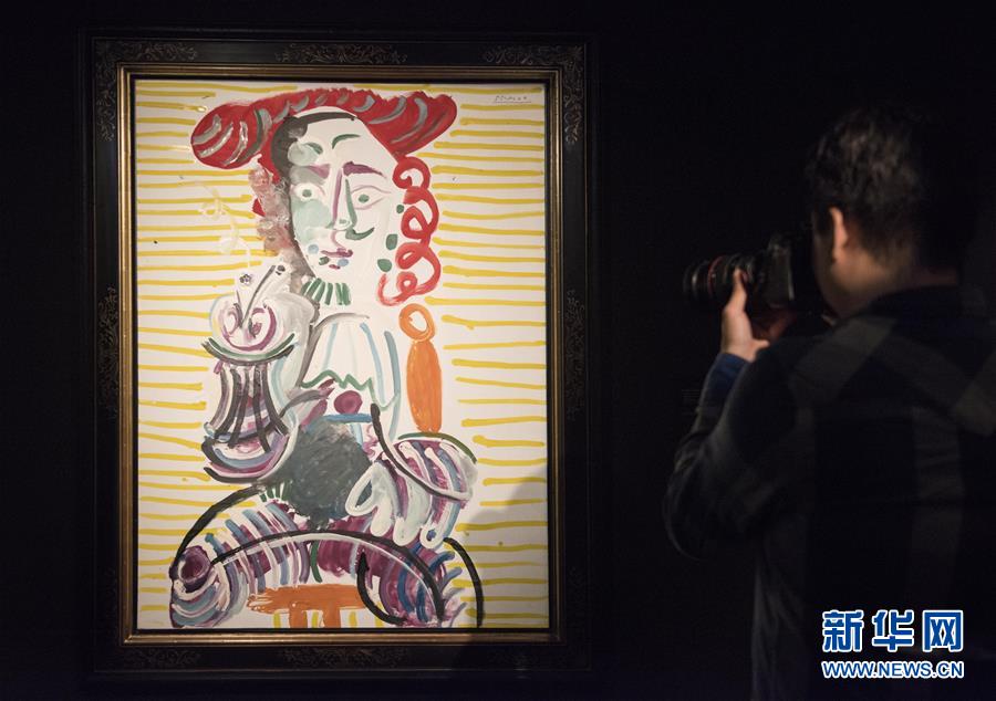 逾40幅毕加索与康多肖像画作品亮相香港