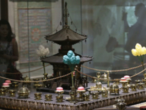 日本醍醐寺国宝展来陕展出 九钴杵或为元朝传入日本