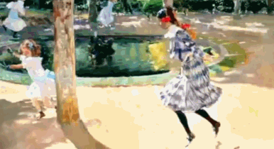 天真灵动 溢彩流光——《艺术里的奥林匹克》带您品鉴油画《跳绳》中凝固的光影之美