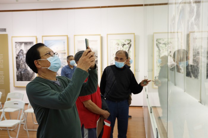 广州荔湾区美术作品展在陈树人纪念馆展出_fororder_活动现场2_副本