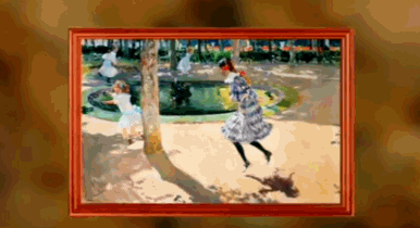 天真灵动 溢彩流光——《艺术里的奥林匹克》带您品鉴油画《跳绳》中凝固的光影之美