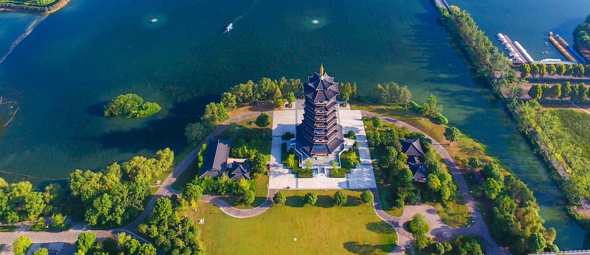Changsha Yanghu National Wetland Park Egret Tower_fororder_洋湖白鷺塔.JPG