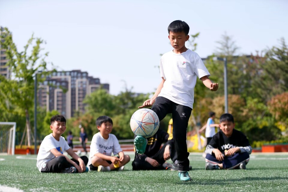 即墨：巧用城市空间 方便群众健身