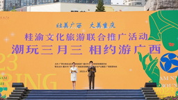 广西邀重庆游客相约“壮族三月三”