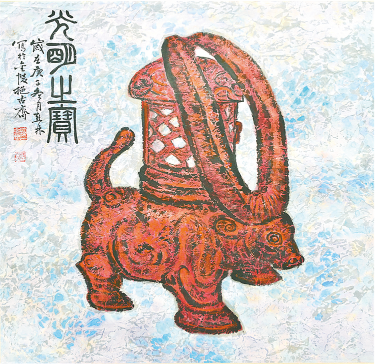 在这些文博中国画里 读懂“水韵江苏”故事
