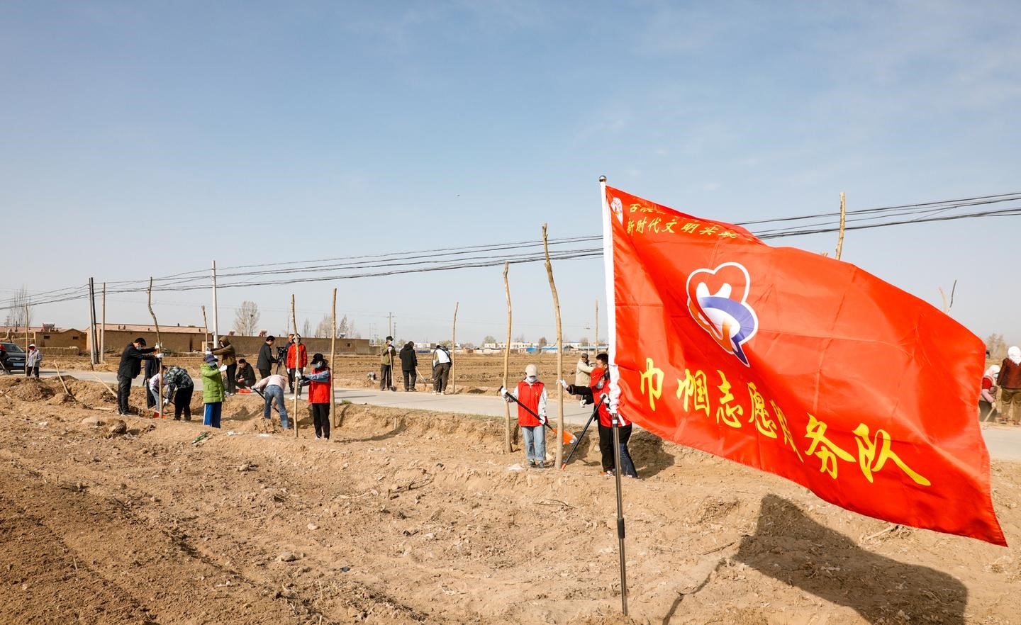 古浪县人民政府 古浪新闻 古浪工业集中区（土门）生态用水暨应急保障调蓄水池项目扎实推进