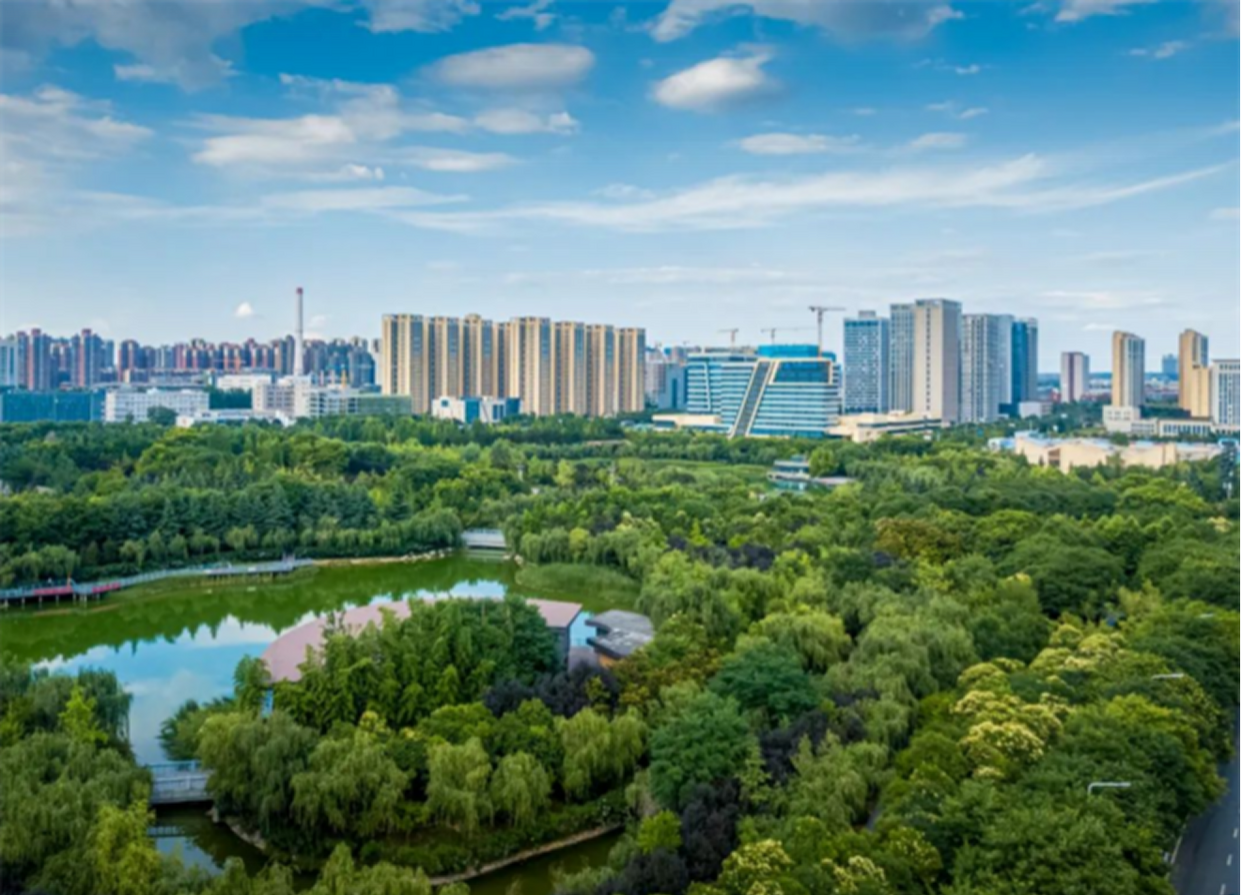 Xi'an National Civil Aerospace Industrial Base Forms Green Driving Force with Ecological Environment Protection_fororder_优美3