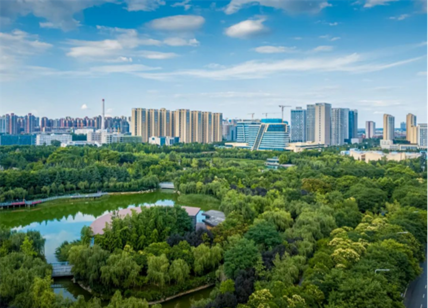Xi'an National Civil Aerospace Industrial Base Forms Green Driving Force with Ecological Environment Protection_fororder_優美3