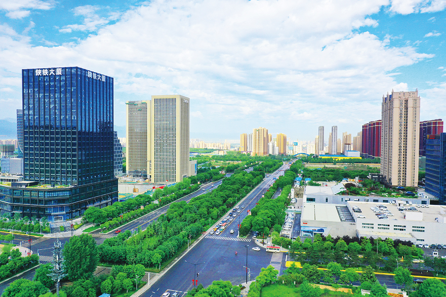 Industrial Planning of Xi'an National Civil Aerospace Industrial Base_fororder_長安街1
