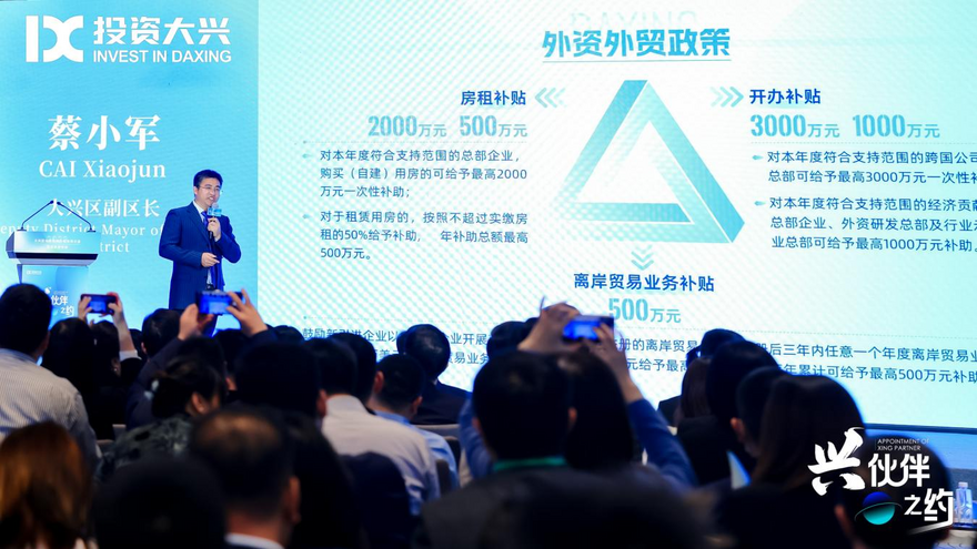 Beijing's Daxing District Unveils 'Xing Partner' Global Cooperation Program to World_fororder_图片8