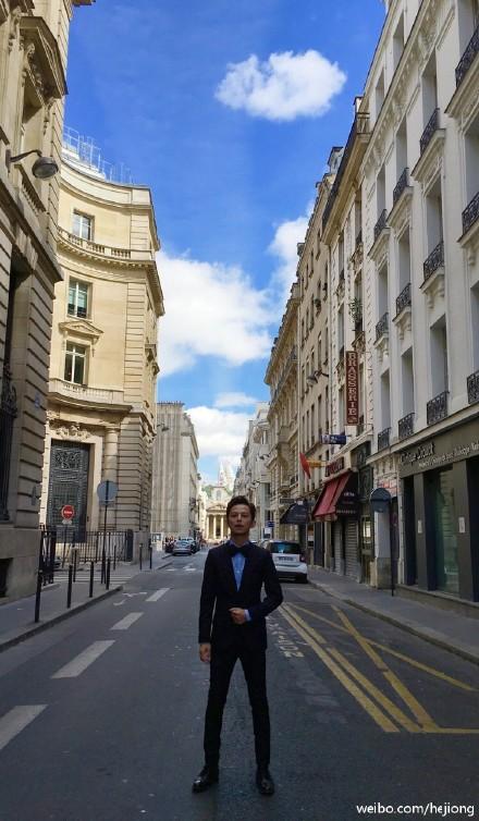 能把何炅拍成一米八 摄影师必定使出了洪荒之力