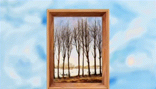 情态生动 欢腾质朴——《艺术里的奥林匹克》带您赏析《什刹海冬天》里热闹的冬日冰趣