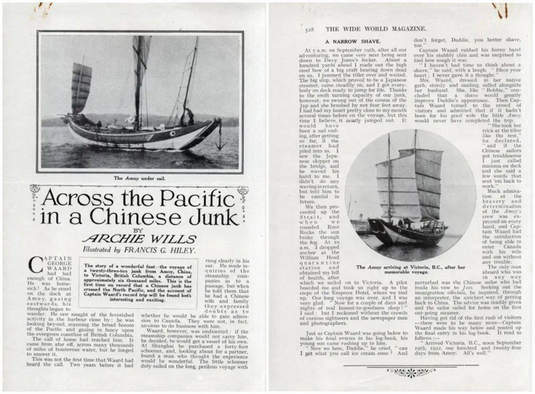 八閩文脈·向海 |“廈門號”：101年前一艘福船的跨洋傳奇