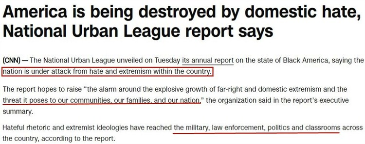 美国：仇恨罪案数量再创纪录