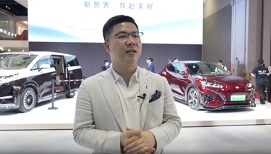 2023上海国际车展专访腾势汽车总经理兼首席共创官赵长江
