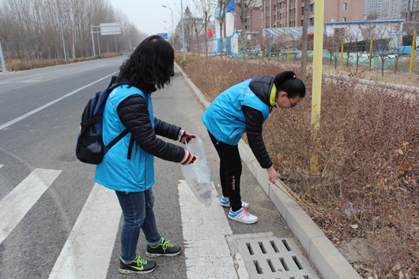 北京平谷區開展保護母親河志願服務行動