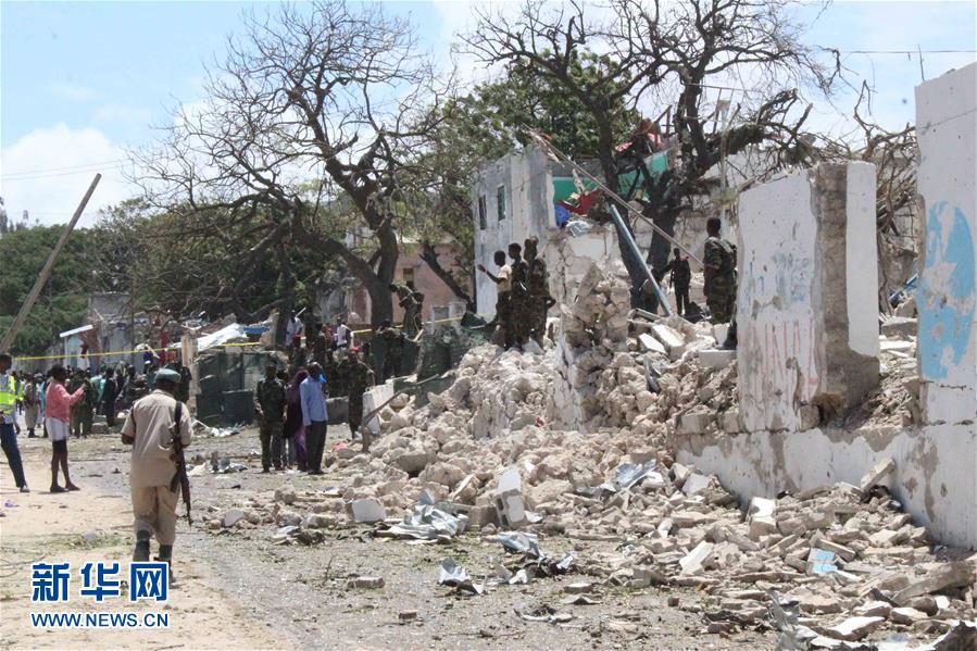 索马里首都摩加迪沙一座旅馆附近发生炸弹爆炸