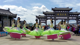 吉林珲春：防川景区人气旺“醉”美珲春迎客来