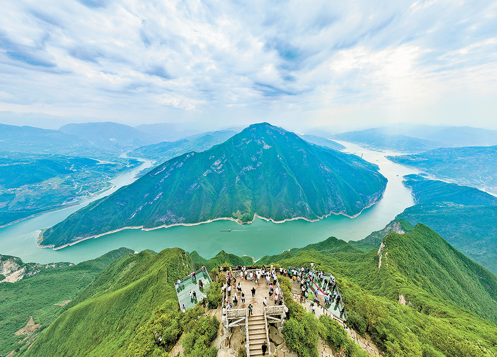 重庆三峡库区： 生态持续向好 沿线越来越美