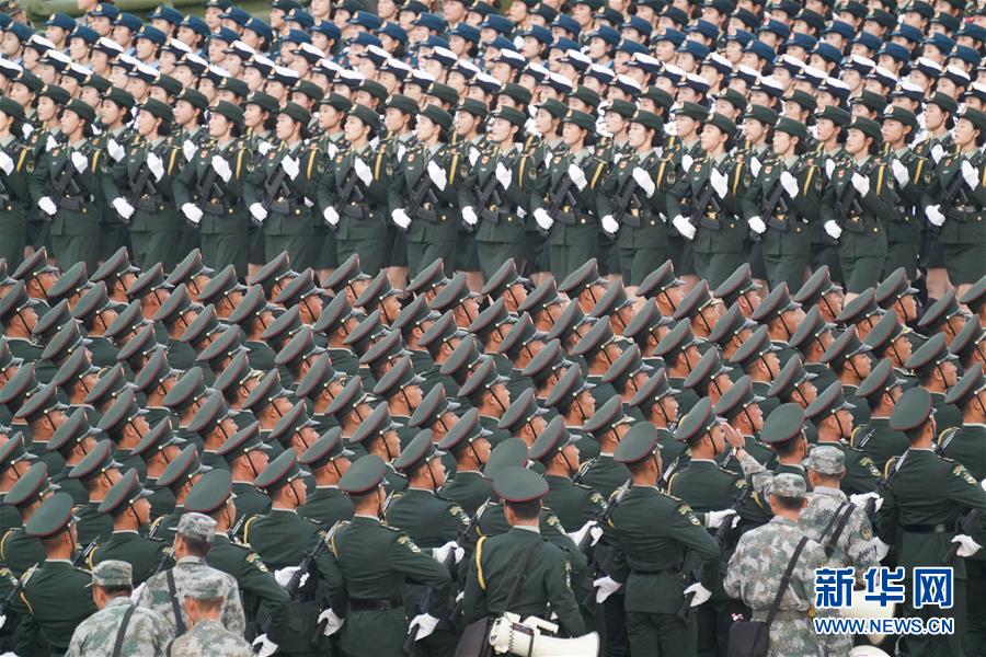 慶祝新中國成立70週年閱兵準備工作進展順利