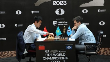 丁立人加冕國際象棋世界棋王