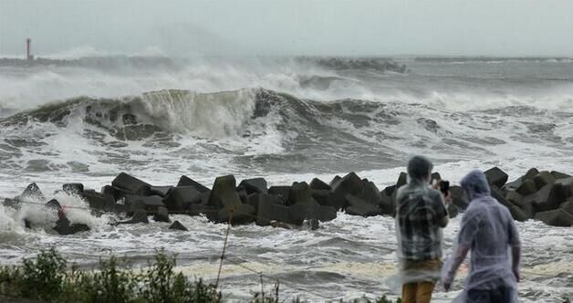 台风“狮子山”登陆日本东北 逾17万人被建议疏散