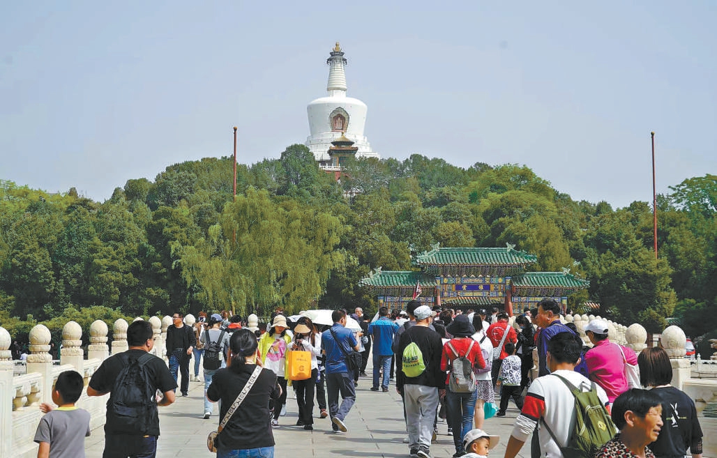 北京：全市公園迎客922萬人次