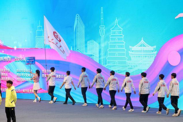 2023年陕西省大学生足球联赛在西安奥体中心盛大启航