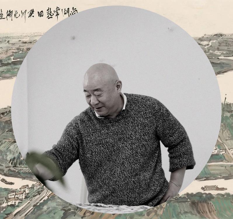 范扬出任中国艺术研究院艺术培训中心2023访问学者传习班山水画写生纪