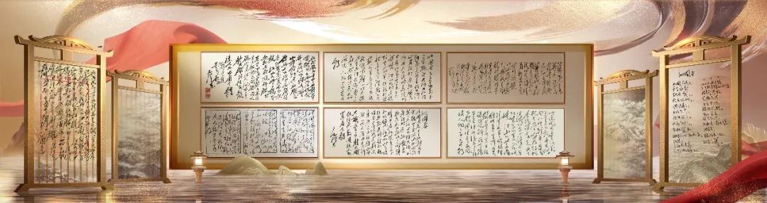 节目组经过多方查找,为大家呈现了八个版本的《沁园春·雪》手迹,从