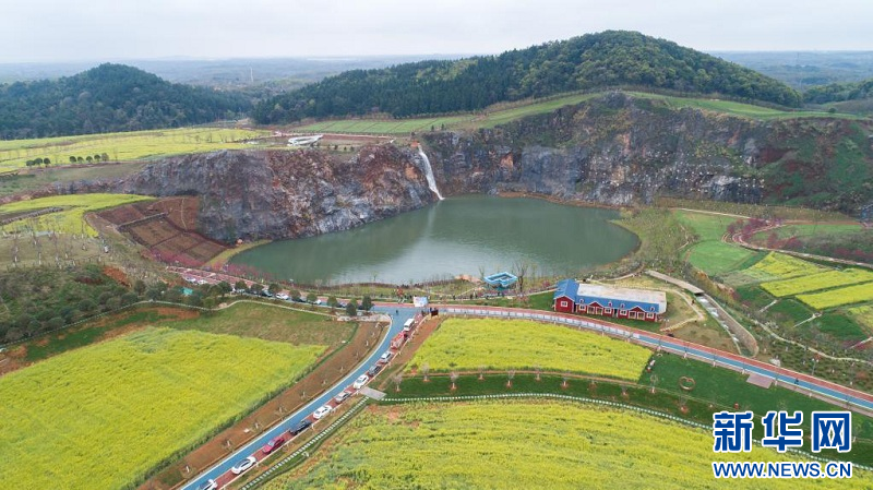 廢棄礦山變景區 武漢江夏靈山的生態奇跡