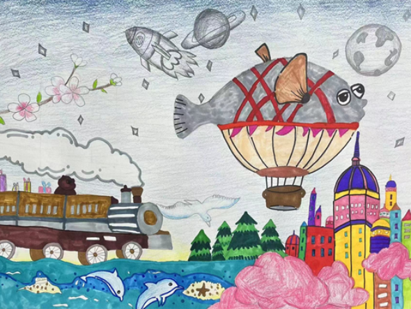 沈阳市第四届儿童生态环保绘画大赛收到近千幅作品 尽显沈阳生态之美