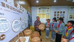 浙江湖州：鄉村柳編工坊助力非遺傳承