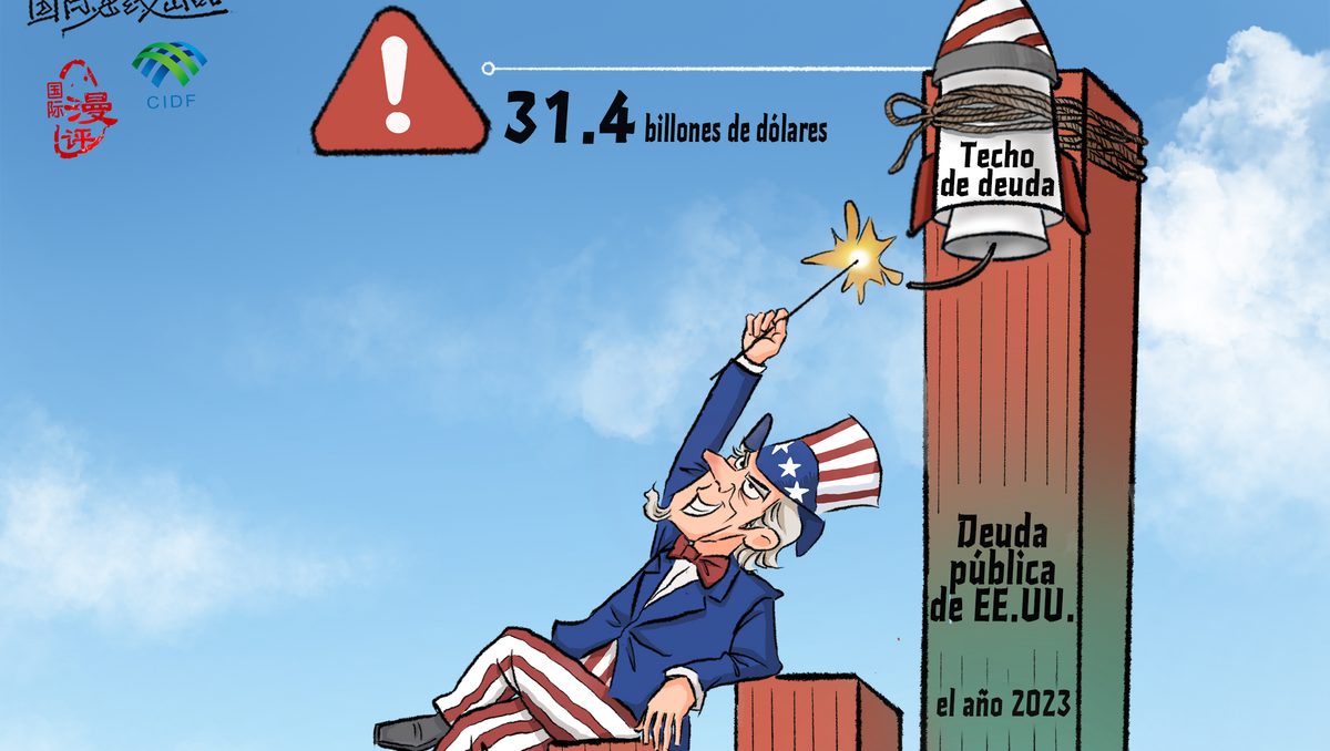 【Caricatura editorial】¡Techo de deuda sin límites!