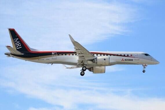 日本三菱飛機獲得美國租賃公司20架MRJ訂單