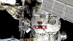國際空間站兩名俄宇航員完成今年第三次太空行走_fororder_QQ截圖20230513140348