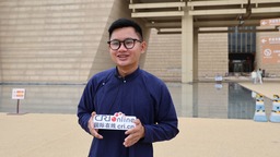 【2023打卡中国】越南网红博主杨德心：中国在农业发展方面做得很好_fororder_4N6A8915.JPG