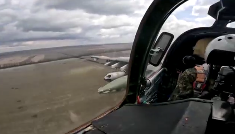 俄空天军打击乌境内的外国教官驻地