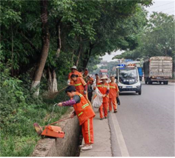 重庆大足金山镇开展农村人居环境整治活动_fororder_图片1