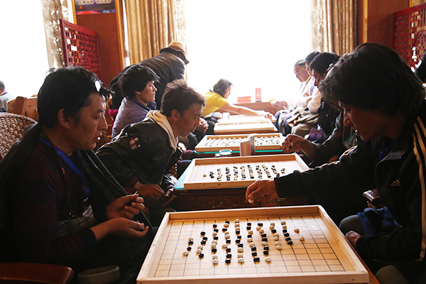 第十一屆全國藏棋比賽將在四川阿壩縣開幕_fororder_往屆藏棋比賽現場-供圖-阿壩縣委宣傳部
