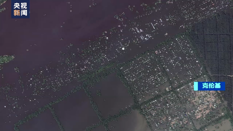 卡霍夫卡水电站受损影响持续：水库水量流失超六成 沿岸生态环境遭重创