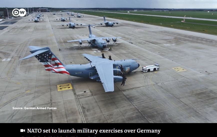 对俄威慑？北约将举行史上“最大规模”空中军演