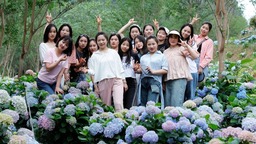 贵州长顺：绣球花开引客来