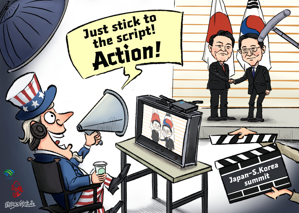 【Editorial Cartoon】“Just stick to the script!”