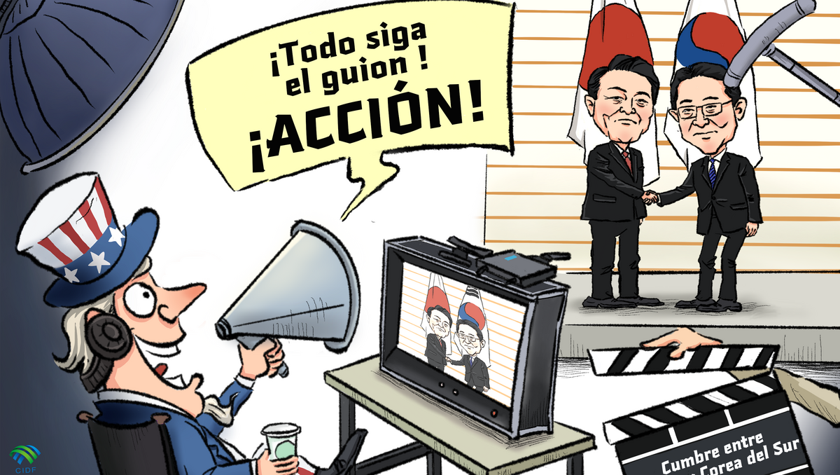 【Caricatura editorial】"¡Todo debe seguir el guion!"