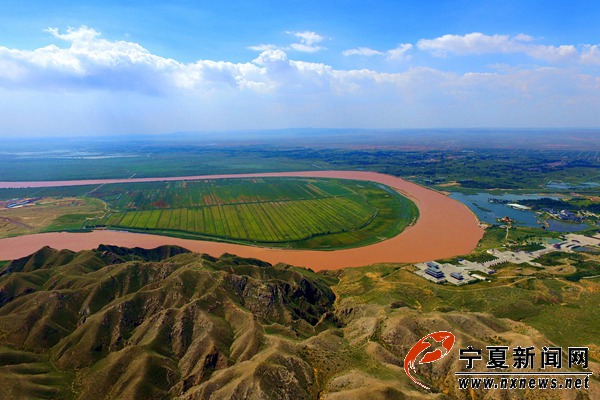 全国网媒记者造访黄河金岸明珠——青铜峡