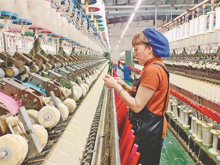 穆棱：七年“织就”一个麻纺产业群