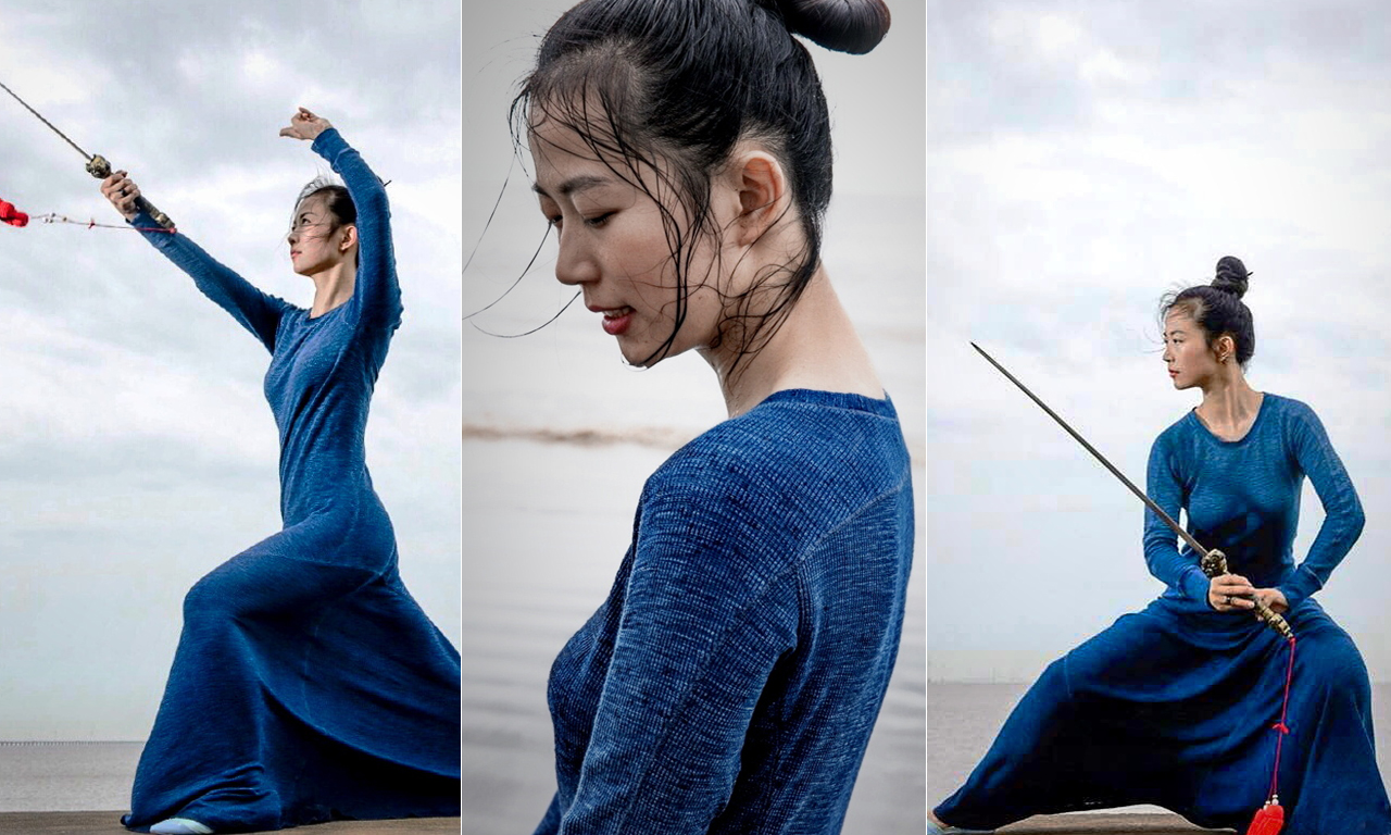 最美太极传人:出身军阀世家 众多名人拜师