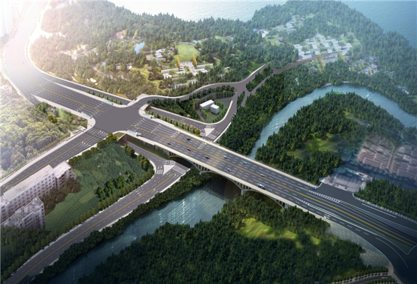 重庆市万州区北滨大道拓宽改造项目迎来关键节点_fororder_图片2